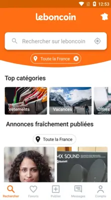 Leboncoin android App screenshot 2